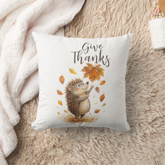 Give Thanks Cushion (Blanket)