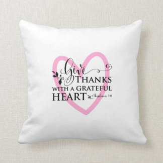 Give thanks cushion