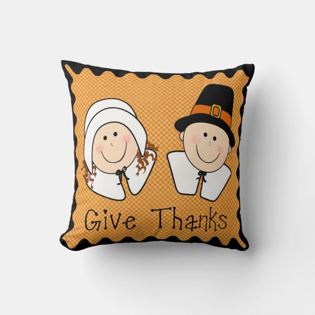 Give Thanks Cushion (Front)