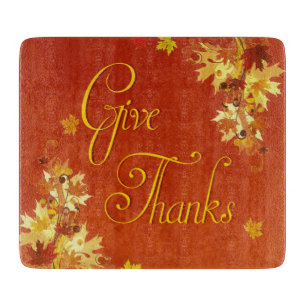 Give Thanks Cutting Board
