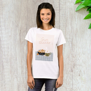 Give Thanks For Cosy Evenings Autumn Treats T-Shirt