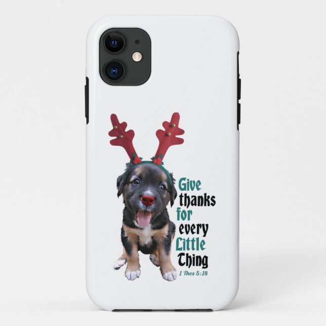 Give thanks for every little thing Case-Mate iPhone case (Back)