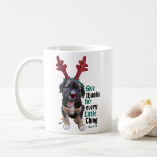 Give thanks for every little thing coffee mug
