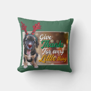 Give thanks for every little thing cushion