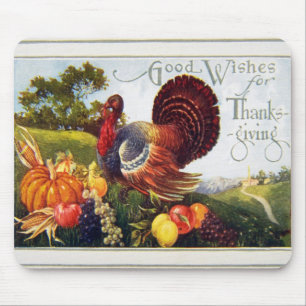 Give Thanks for Thanksgiving Mouse Mat