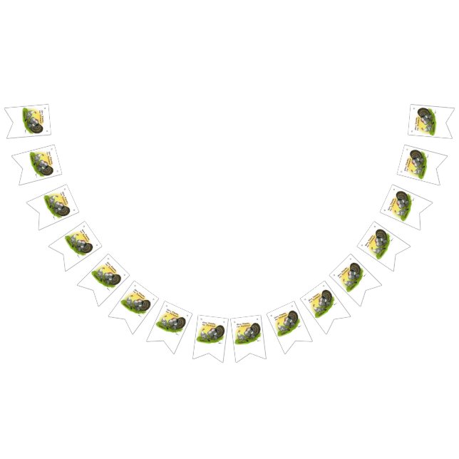 Give Thanks For Turkeys! Bunting (All)