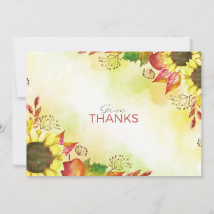 Give Thanks Holiday Card