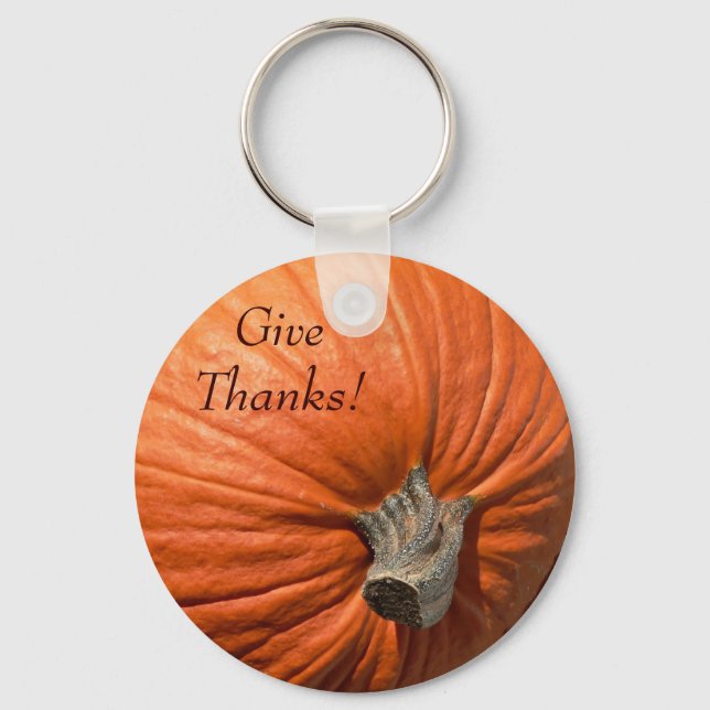 "Give Thanks!" Keychain (Front)