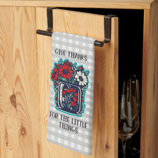Give Thanks Kitchen Tea Towel