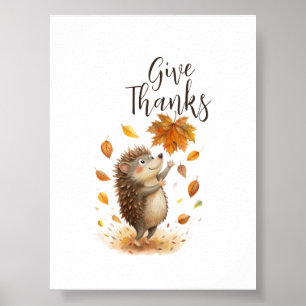 Give Thanks Poster