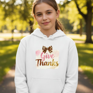 Give Thanks T-Shirt Floral Fall Coquette Shirt