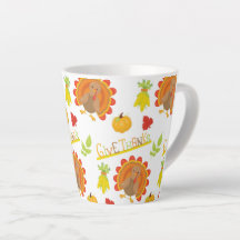 GIVE THANKS THANKSGIVING TURKEYS & PUMPKINS