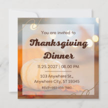 Give Thanks This Thanksgiving with Custom