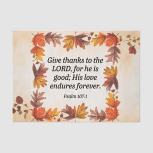 Give Thanks Tissue Paper
