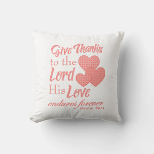 Give Thanks to the Lord Cushion