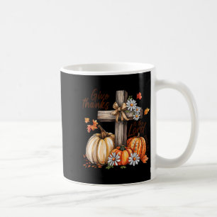 Give Thanks To The Lord Fall Pumpkin Thanksgiving Coffee Mug