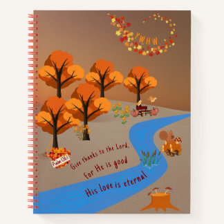 Give Thanks to the Lord Notebook