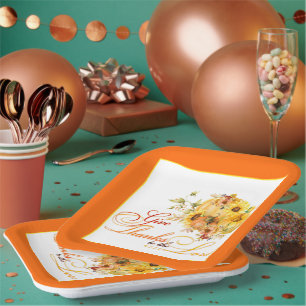 Give thanks to the Lord  Thanksgiving  Paper Plate