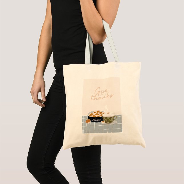Give Thanks Tote Bag (Creator Uploaded)