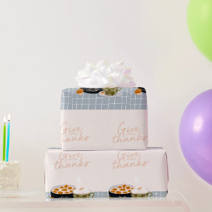 Give Thanks Wrapping Paper
