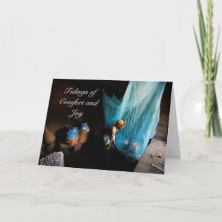 Give the Gift of Life - Give a Bed... - Customised Holiday Card