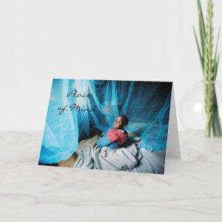 Give the Gift of Life - Give a Bed... - Customised Holiday Card