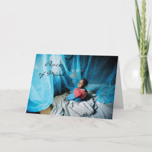Give the Gift of Life - Give a Bed Net Holiday Card