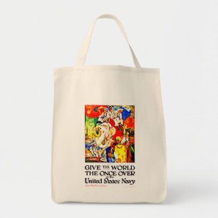 Give The World The Once Over Tote Bag