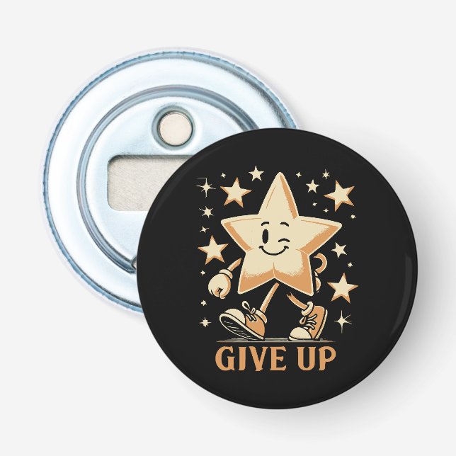 Give Up Bottle Opener (Front)