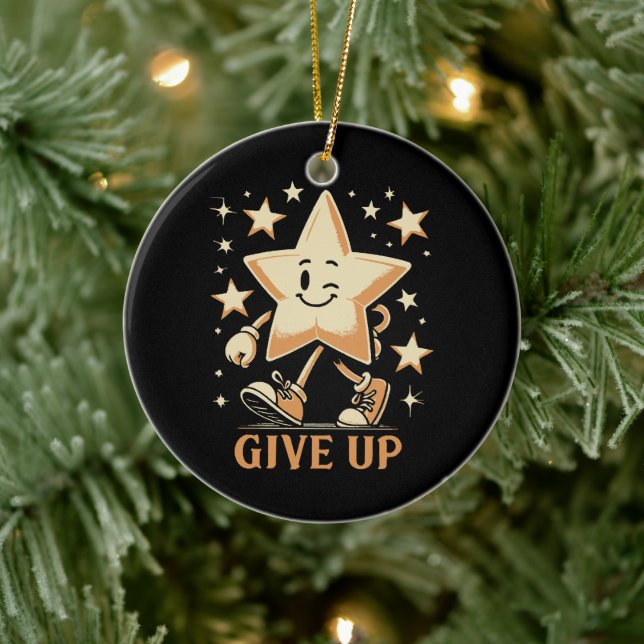 Give Up Ceramic Tree Decoration (Tree)