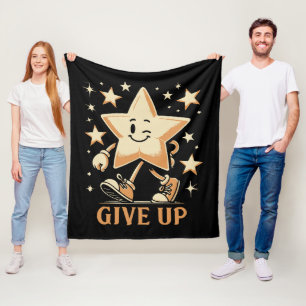 Give Up Fleece Blanket