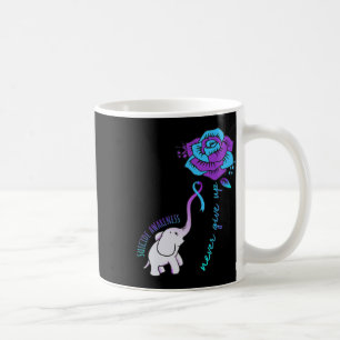 Give Up Happy Suicide Awareness Support Graphic  Coffee Mug