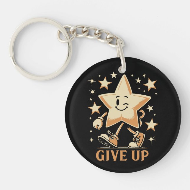 Give Up Key Ring (Front)