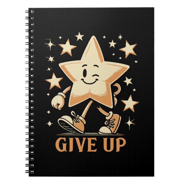 Give Up Notebook (Front)