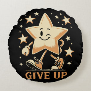 Give Up Round Cushion