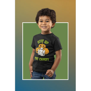 Give Up The Candy Halloween Toddler T-Shirt