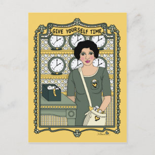 Give Yourself Time_C_ Postcard