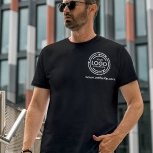 Giveaway Small Business Logo Promotional Branding T-Shirt