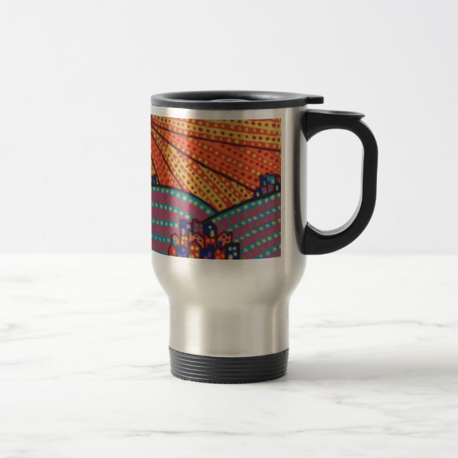 Given enough coffee... travel mug (Right)