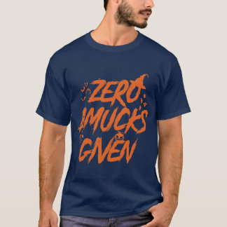 Given spooky Halloween retro T-Shirt
