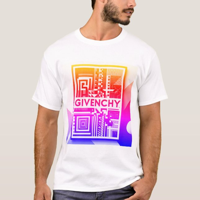  "Givenchy Signature: Text Art T-shirts (Front)