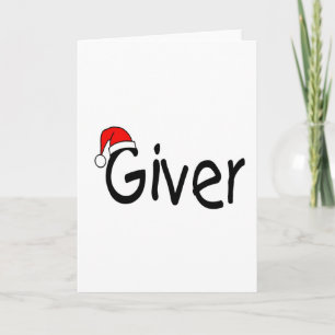 Giver Holiday Card