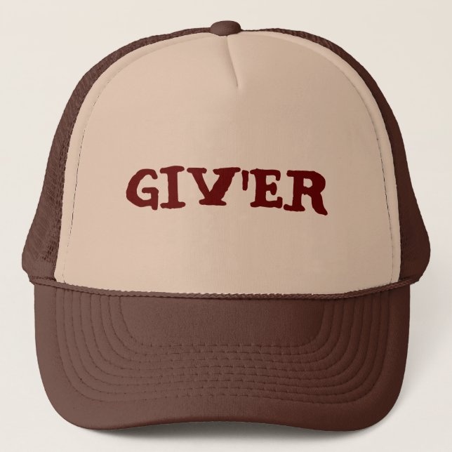 Giv'er Trucker Hat (Front)