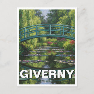 Giverny France Travel Postcard
