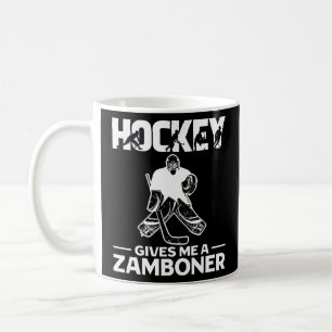 Gives Me A Zamboner Funny Ice Hockey   Coffee Mug