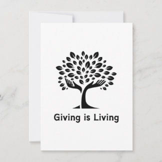 Giving is Living Invitation