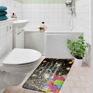 Giving of Gifts" Bath Mat – Holiday Bathroom Decor