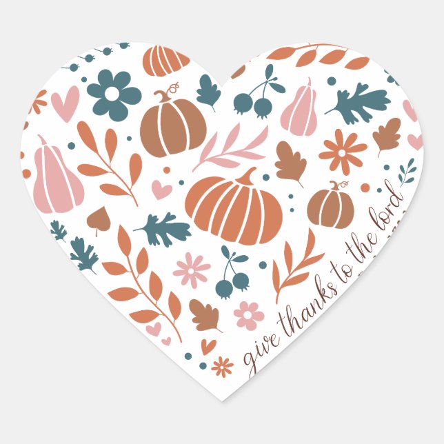 Giving Thanks to the lord Sticker (Front)