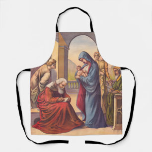 Giving the child John a name Apron