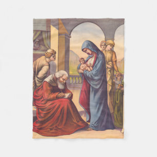 Giving the child John a name Fleece Blanket